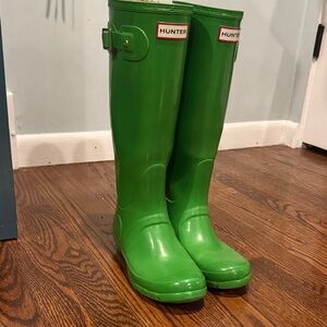 Hunter Original Gloss Tall Boots Size 38 (women’s 8)
